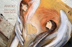 Anioły Wielkiego Serca | Oryginalne i niepowtarzalne Anioły ręcznie malowane na drewnie